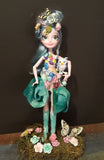 Monster High OOAK Bleu and Hoot owl repaint Custom Doll
