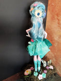 Monster High OOAK Bleu and Hoot owl repaint Custom Doll