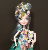 Monster High OOAK Bleu and Hoot owl repaint Custom Doll