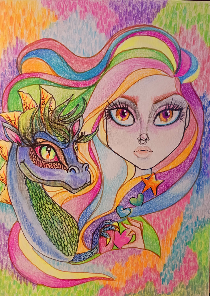 Limited Edition Fantasy Print Esme & The Prince
