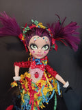 Nicolette Clown OOAK Doll Repaint