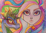 Limited Edition Fantasy Print Esme & The Prince