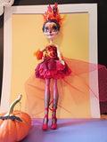 OOAK Flame Monster High Ever After High doll repaint