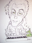 Billy Joel Rock and Roll Caricature