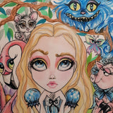 Alice Annoyed Lowbrow Art