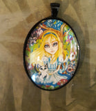 Alice and Friends Art Necklace