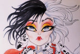 Fairytale Bad Girls  Mini Collection # 1 Twisted Sister Villain Art