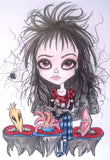 Lowbrow Pop Culture Lydia's Bake Sale Art Print