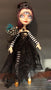 OOAK Crow Witch Doll Repaint