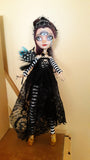 OOAK Crow Witch Doll Repaint