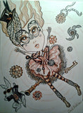 Mini Alice In Wonderland Collection #1 Fairytale Art