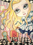 Alice Gets Big Art Print