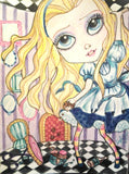 Mini Alice In Wonderland Collection #3 Fairytale Art