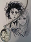 Scissorhands Horror Pendant Lowbrow Fantasy Art