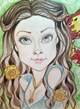 Margaery The Rose Face Portrait