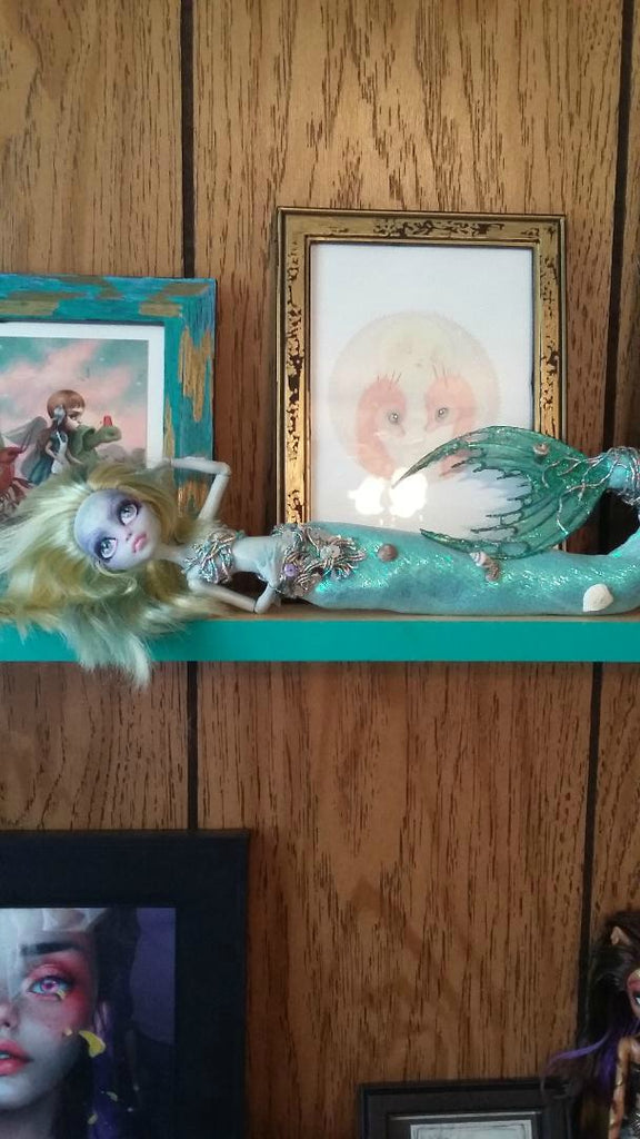 Aphrodisia Monster Mermaid OOAK Doll