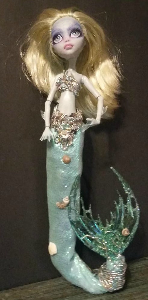 Aphrodisia Monster Mermaid OOAK Doll