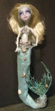 Aphrodisia Monster Mermaid OOAK Doll