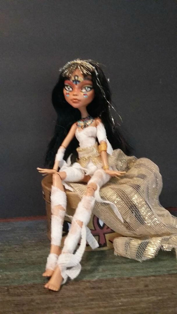 Sahira Mummy Monster High OOAK  custom doll repaint
