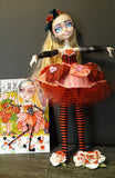 Alice and The Roses OOAK Doll