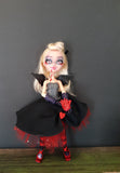 Little Heart Vamp Ever After High OOAK Doll Repaint