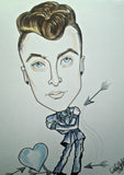 Sam Smith Pop Portrait Music Art Rock Caricature