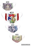 Original Artwork Face Mask, Fabric Face Mask