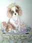 Custom Art Pet Portrait  Dog Full Color 11 x 14