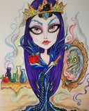 Fairytale Bad Girls  Mini Collection # 1 Twisted Sister Villain Art