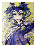 Maleficent Evil Fairy Sleeping Beauty Art
