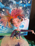 OOAK doll repaint Ever After High The Girl With Kalidescope Eyes