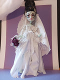 OOAK Bride Of Frankenstein Doll  Monster High repaint