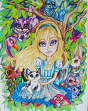 Mini Alice In Wonderland Collection #3 Fairytale Art