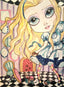 Alice In Wonderland Eat Me Drink Me Fairytale Art Print