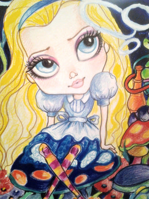 Mini Alice In Wonderland Collection #2 Fairytale Art