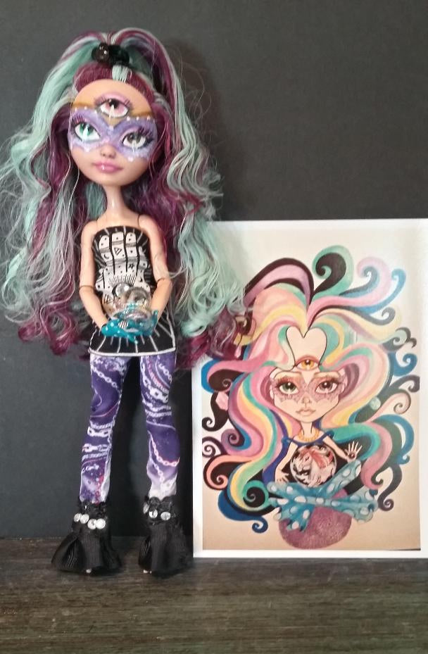 Fortune Teller Doll OOAK Ever After High Repaint