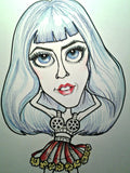 Katy Perry Rock and Roll Caricature