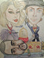Beck Taylor Swift Kanye West Magic Act Pop Portrait Rock and Roll Caricature Music Art