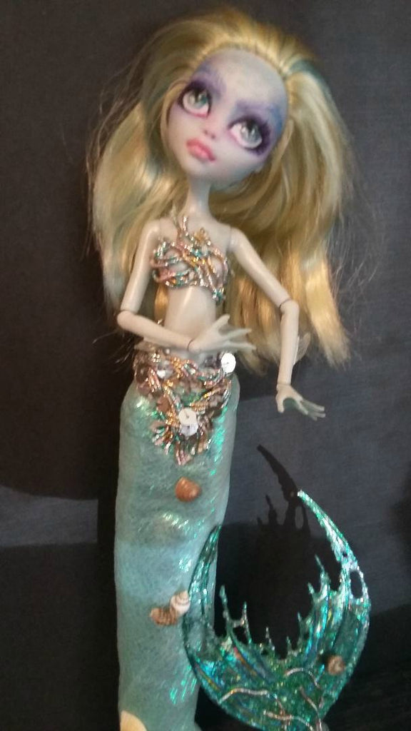 Aphrodisia Monster Mermaid OOAK Doll 