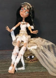 Sahira Mummy Monster High OOAK  custom doll repaint