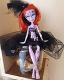 Music and Roses OOAK Custom Monster High Doll repaint