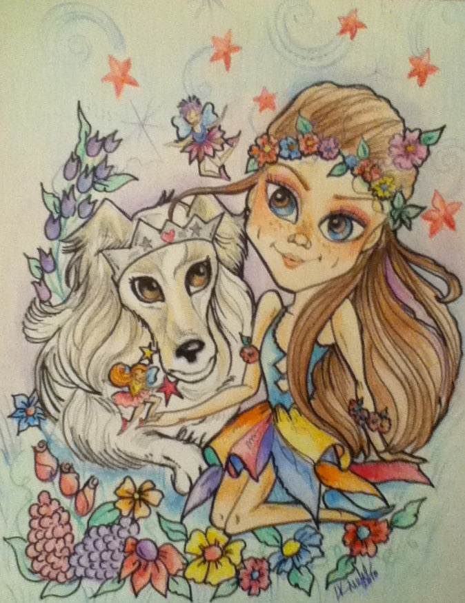 Fantasy Art Of Your Child in Color