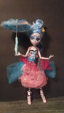 Tightrope Walker OOAK Custom Doll Monster High repaint Lowbrow art