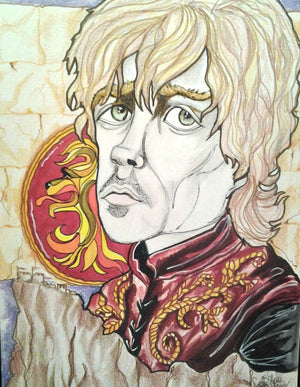The Imp Tyrion Lannister Game Of Thrones Pop Culture Portrait Art Print